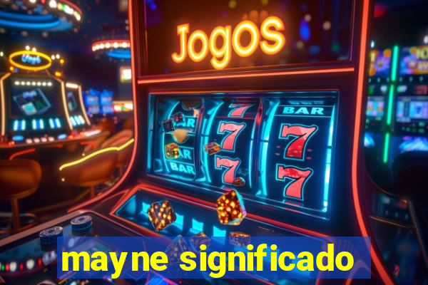 mayne significado